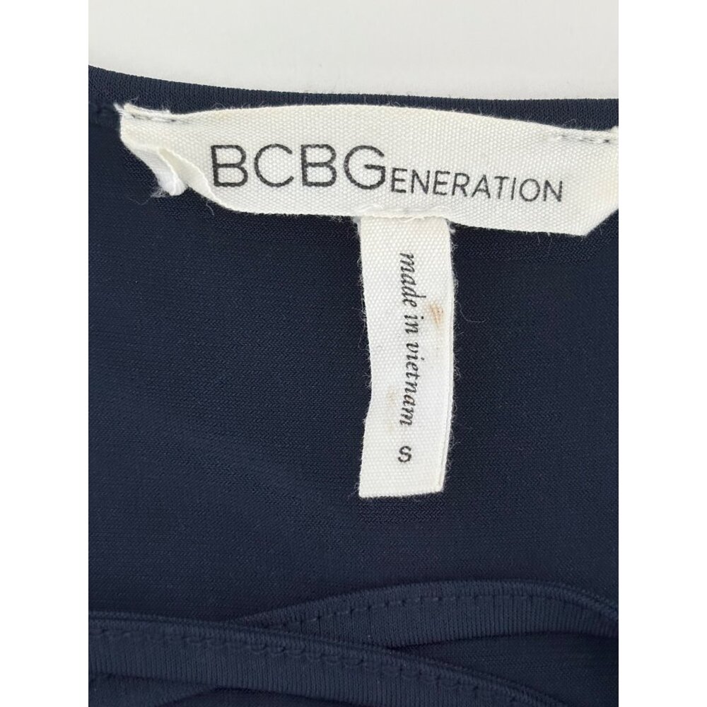 BCBGeneration Jumpsuit S Cold Shoulder Wrap Tie Resort Date Night Casual Chic - Picture 5 of 11